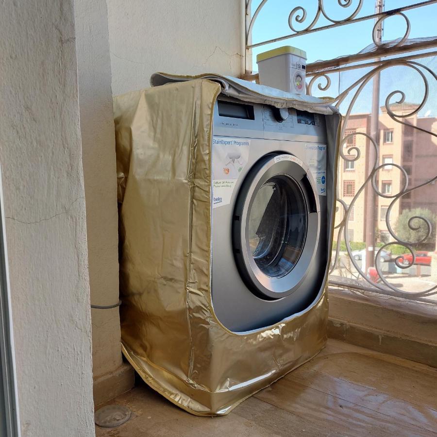 Appartement Pour Familles En Residence Avec Piscine Et Wifi Marrakesh Bagian luar foto