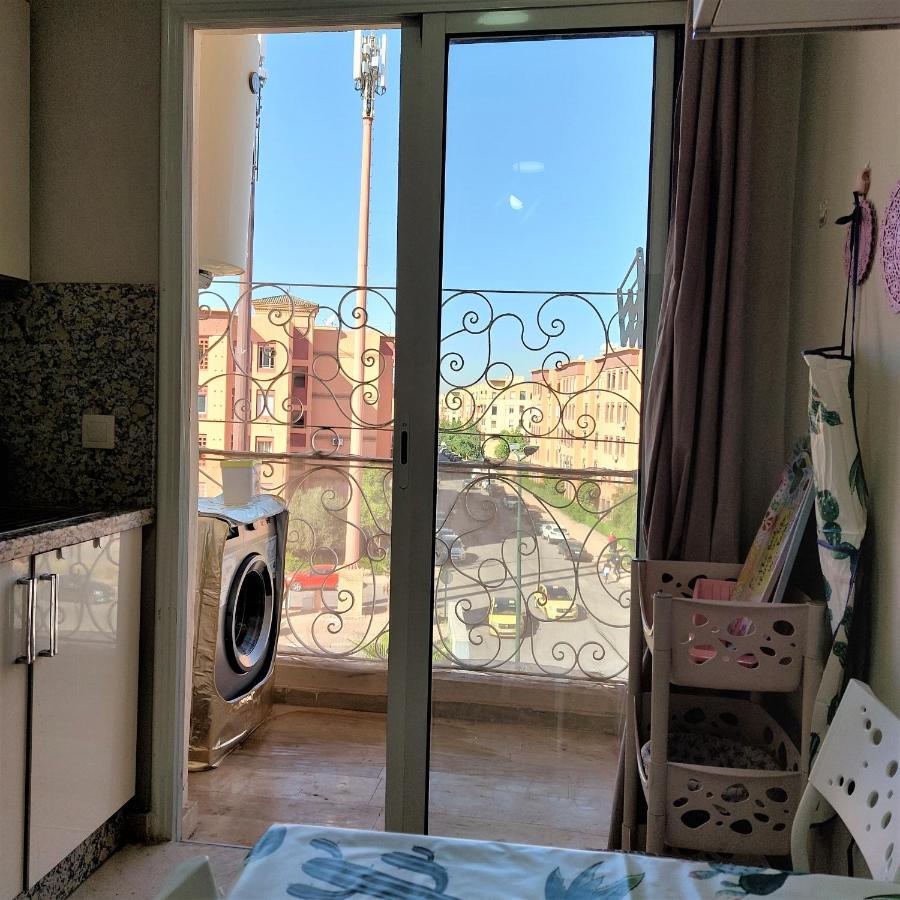 Appartement Pour Familles En Residence Avec Piscine Et Wifi Marrakesh Bagian luar foto